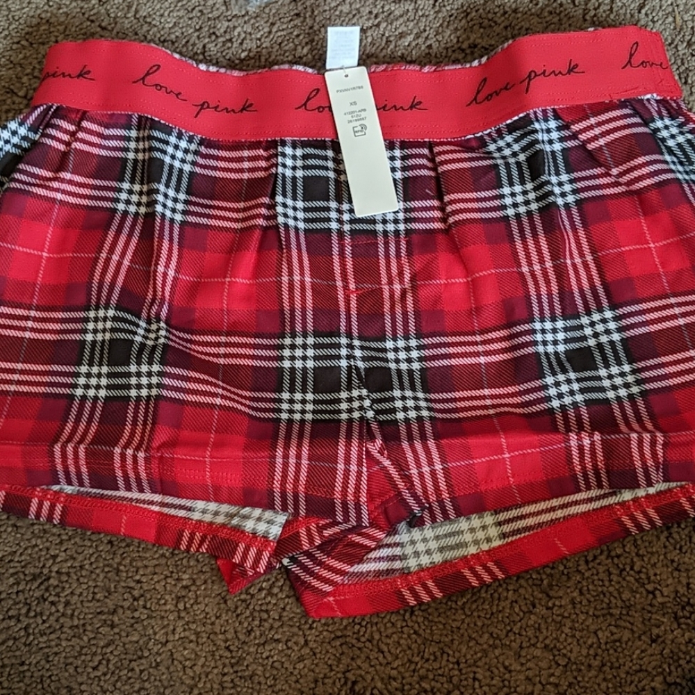 Vs pink boxy shorts